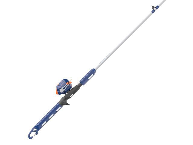 Wilder Fishing Reel and Rod Combo, 4'3' Durable Fiberglass Rod with Built-In Carabiner, Patented No-Tangle Reel, Pre-Spooled with 6-Pound Cajun...