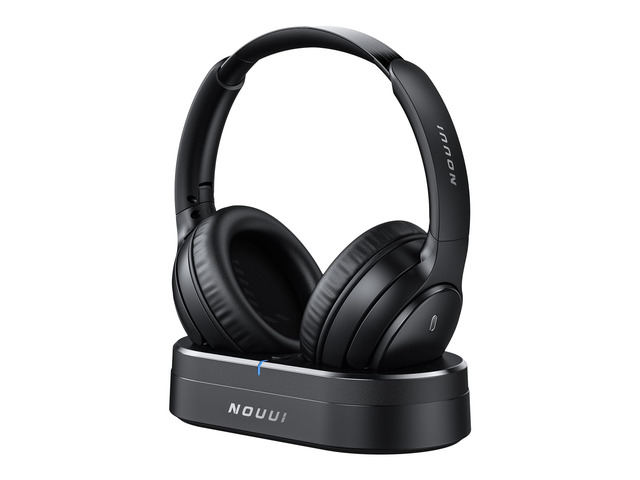 Wireless Headphones for TV Watching, TV Headphones Wireless for Seniors with Transmitter Charging Base, No Delay Bluetooth Headphones for TV for...