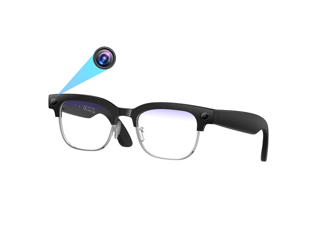 800W Ai Smart Glasses with Camera 1080P HD Video Recording, AI Translator for 160 Languages, GPT Object Recognition, Bluetooth Audio, Photochromic...