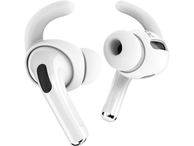 3 Pairs for AirPods Pro 1st Gen Ear Hooks Covers [Added Storage Pouch] Anti Slip Ear Tips Accessories Compatible with Apple AirPods Pro Generation...