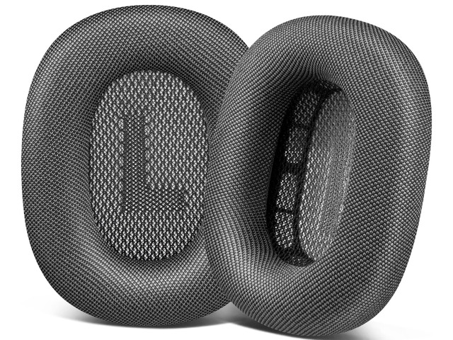 Ear Cushions for AirPods Max 1 & 2 Replacement EarPads Ear Pads Cups Covers with Durable Mesh Fabric, Softer Foam Color