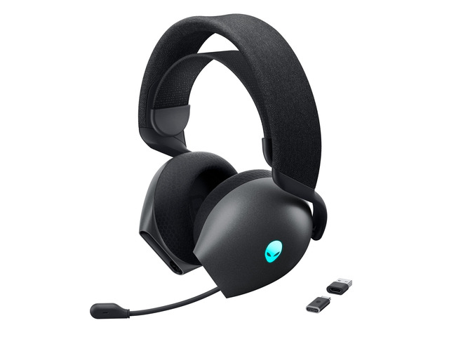 Wireless Gaming Headset, Active Noise Canceling 2.4GHz Wireless, Dolby Atmos, Hi-Res Audio, 20Hz40kHz Frequency, 32 Ohm Impedance, Dark Side of the...