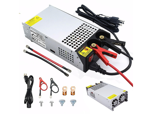New Upgraded DIY SMPS 110V AC to DC 12V 125A 1500W Power Supply,12V DC Power Supply,110V to 12V Converter Voltage Transformer for Motor Pump CCTV...