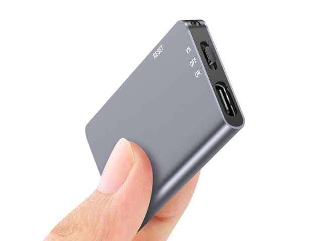 64GB Magnetic Voice Activated Recorder - 40 Hours Continuous Recording Device with AI-Intelligent Triple Noise Reduction - Portable Audio Recorder...
