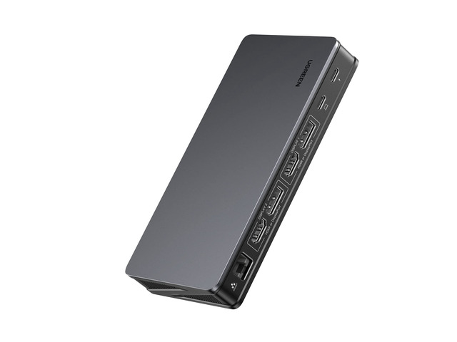 USB C DisplayLink Docking Station, Dual 4K@60Hz, Driver Required 9-in-1 Dual Monitor Dock for MacBook and Windows with 2xHDMI, 2xDP, 10Gbps USB-C...