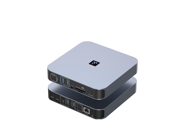 18-in-2 Docking Station Dual 4K Monitor for MacBook M5/M4 Pro/Max Plug and Play Macbook Dock with HDMI & USB-C,150W Adapter, 10Gbps/PD 30W, 2.5G...