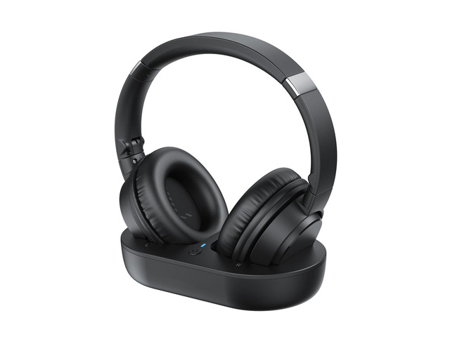 Wireless Headphones for TV, TV Headphones Wireless for Seniors with Easy Setup, Compatible with Most TVs, Charging Base, 65H Playtime, Low Latency...