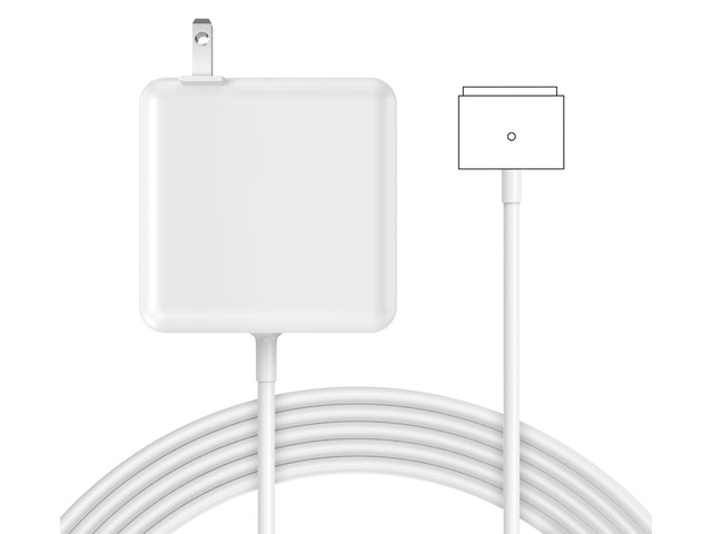 85W Charger for MacBook Pro, 85W Magnetic2 T-Tip Power Adapter Charger Replacement for Mac air 13 Inch Mac Pro 13/15/17 Inch(Between 2012-2017)