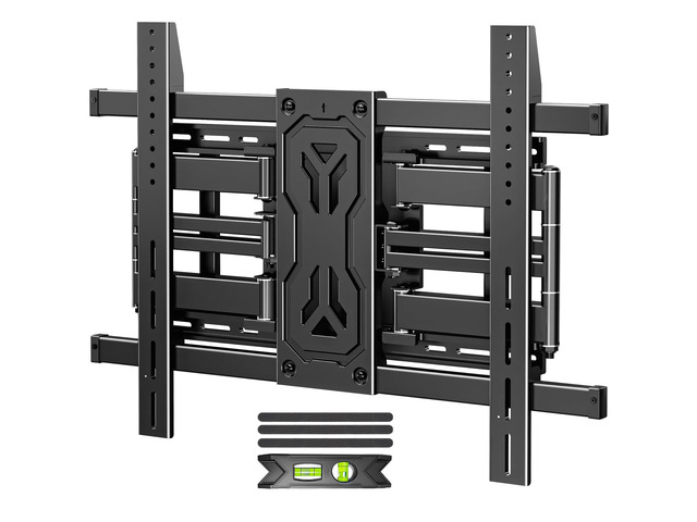 TV Wall Mount Holds 250 lbs for 50-110 inch Large TVs, Heavy Duty Full Motion 1.65' Slim TV Bracket with Extension, Swivel & Tilt, Pre-Assembled,...