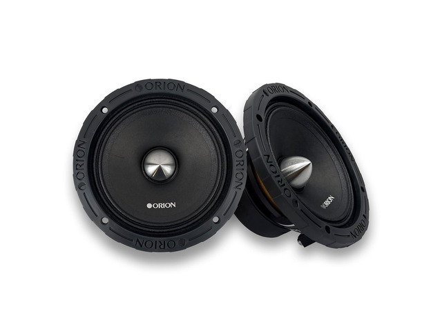 XTR XTX654 6.5' High Efficiency Mid-Range Speakers, 1400W Pair 350W RMS, 4-Ohm Impedance, 1.5' Voice Coil, Bullet Loudspeaker Design