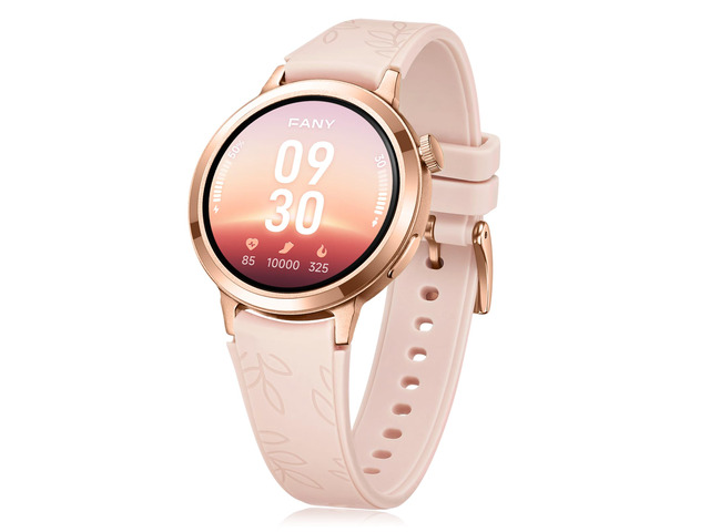 Luna Smart Watch for Women, 1.1' AMOLED Small Stylish Women's Smartwatch, Fitness Tracker with Heart Rate, Sleep, SpO2, Step, and Menstrual...