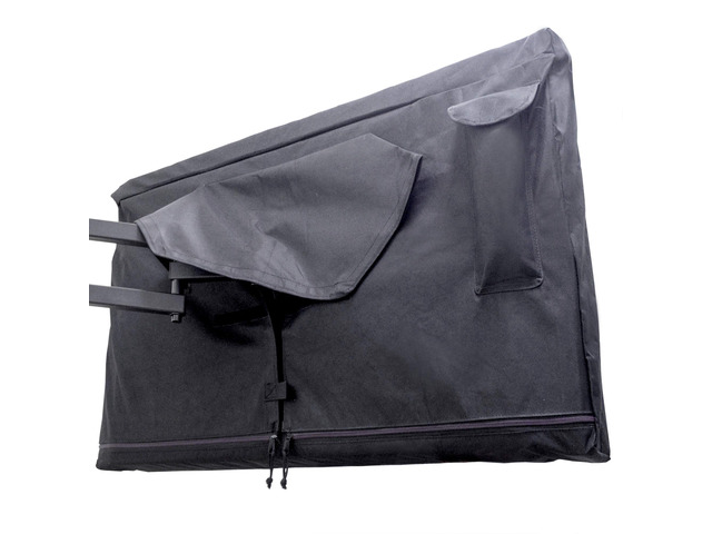 Outdoor TV Cover 86-90 inch - WITH ZIPPER, Weatherproof, Waterproof 360 degrees protection, Soft Non Scratch Interior - Black