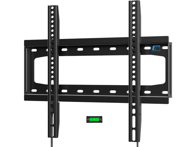 TV Wall Mount Fixed for Most 26-65 Inch Flat/Curved TVs Max VESA 400X400mm up to 99Lbs Fits 16 Inch Wood Studs, Universal Low Profile Wall Mount TV...