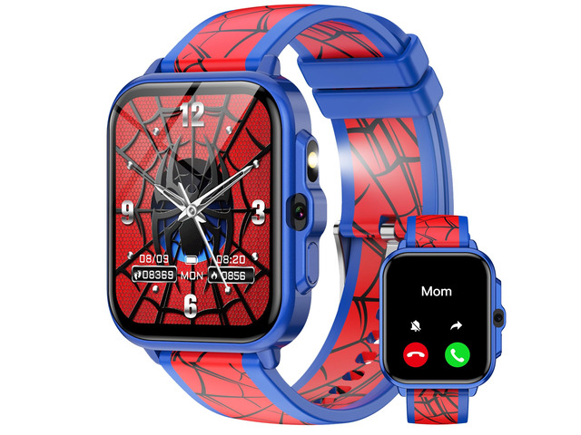 Smart Watch for Kids Boys Age 5-12, Ai Functions Games HD Touch Screen Watches with Video Camera Music Player Pedometer Heart Rate Sleep Tracker...
