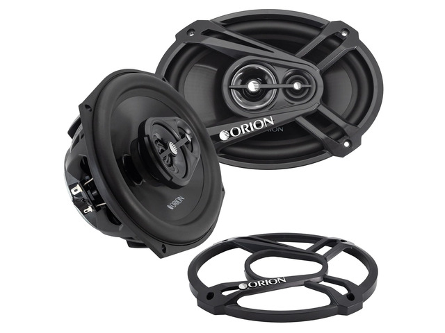 Cobalt Series CB693 6x9 3-Way Coaxial Car Speakers, 320W, 4 Ohms, Full Range, Enhanced Bass, Polypropylene Cone & Butyl Rubber Surround, Easy...