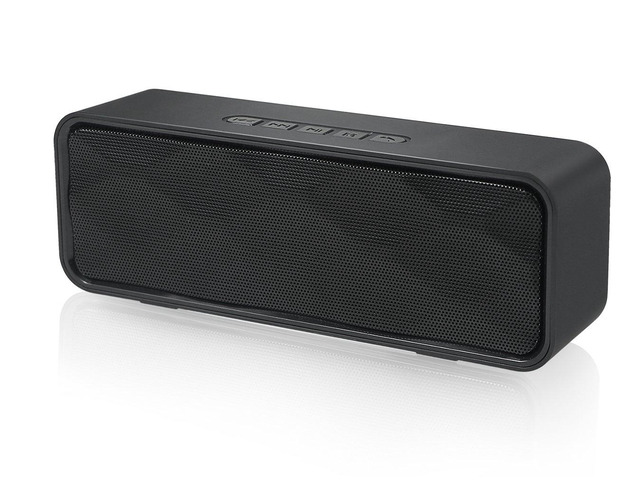 Wireless Bluetooth Speaker with AUX/USB/TF Card Slot,Outdoor Portable Stereo Speaker with HD Audio,Enhanced Bass, Dual-Driver,Handsfree Calling, FM...