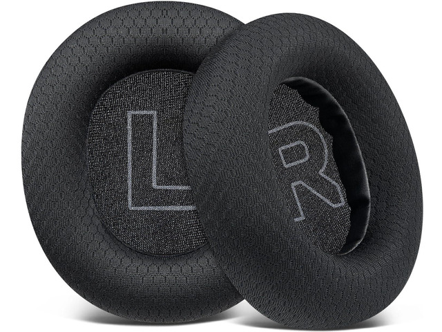Mesh Earpads for Arctis Nova Pro Wired, Nova 7/5/4/3/1 - Black (Not Fit Nova Pro Wireless), for Arctis Nova Pro Wired, Nova...