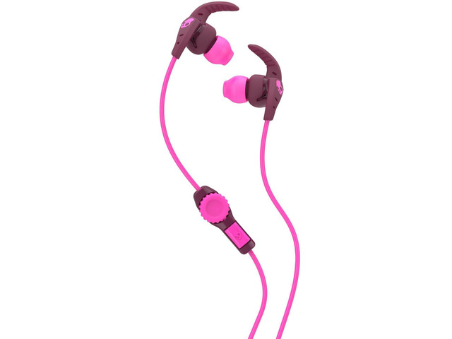 S2WIHX-449 XTplyo in-Ear Sport Earbuds, Plum/Pink