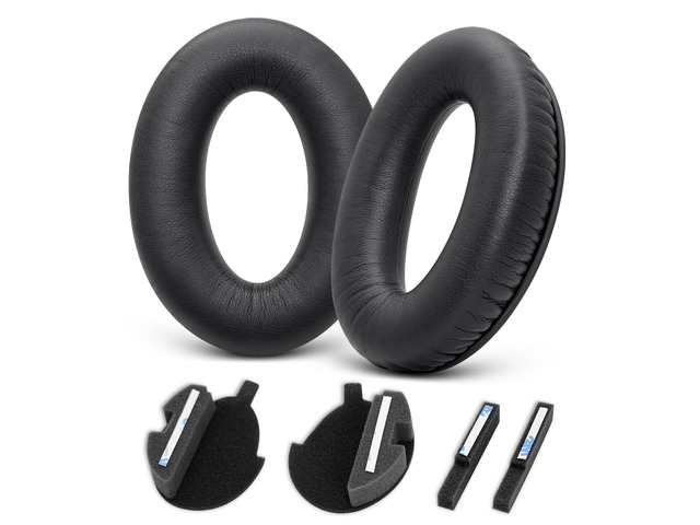 A20 Ear Pads Replacement, Ear Cushions Cover for Bose A20 Aviation Headset with High Density Memory Foam (Black)