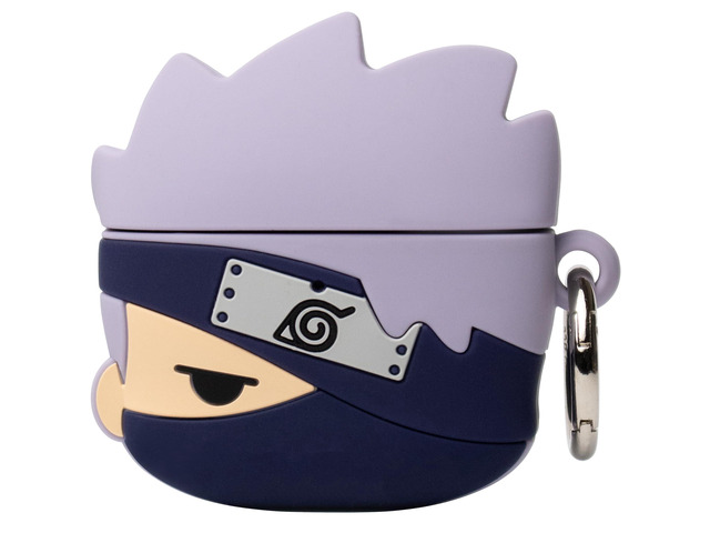Naruto Shippuden Anime Figure Case [Compatible with AirPods Pro 1/Pro 2, Not for Pro 3] Silicone Protective Cover [Carabiner Clip Included]...