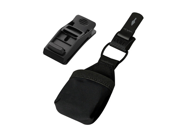 HUB Earbuds Pouch Soft Elastane & Ballistic Nylon 840D Headphone Case, Compatible with AirPods Pro, HUB Magnetic Suction Clip