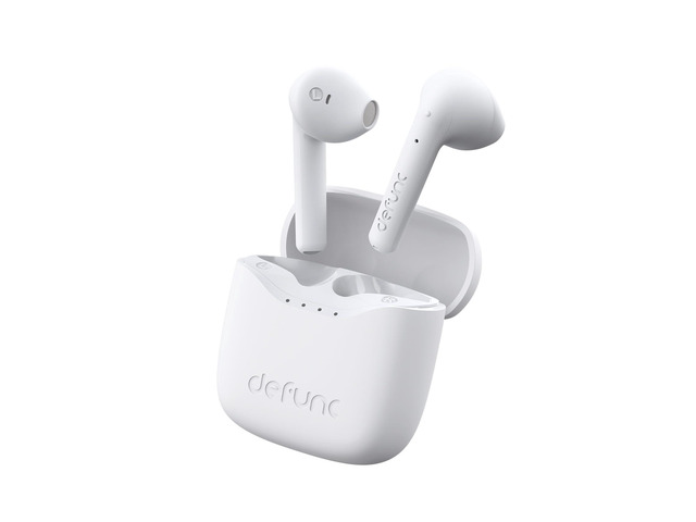 True LITE II Wireless Earbuds Bluetooth 6.0, Semi in-Ear Headphones with ENC Clear Calls, Low Latency, 20H Playtime, IPX4 Waterproof, Comfortable...