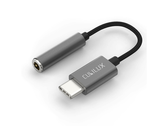 USB C Headphone Adapter [96KHz/24bit DAC] Compatible with iPhone 17/16/15 Pro Max, iPad Pro 13/12.9/11, iPad Air 13/11, iPad 11/10, Type C to 3.5mm...
