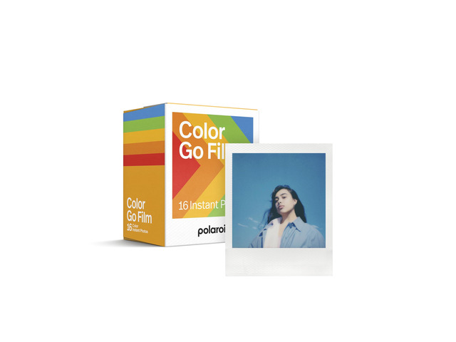 Go Color Film, White Frame, 16 Photos (6017), Compatible with Go Cameras Only