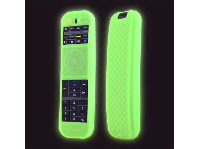 Glow Green RC-200 Remote Cover for Super Box S5 PRO, S4 PRO, S5 S 5 S6 MAX 2024 2025, S 6-Ultra, S6 Ultra, S 6-MAX Voice Remote Case Silicone...