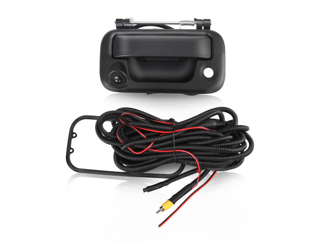 Rear View Backup Camera with Tailgate Handle for F150 2004-2014 for F250 F350 F450 F550 Super Duty 2008-2018 Explorer Sport Trac 2007-2011 Mark...