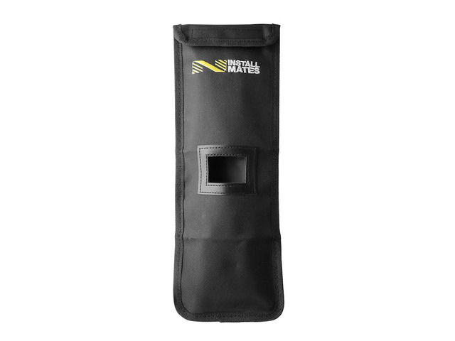 Installmates Cable Tie Pouch, Holds 11' Cable Ties (Black)