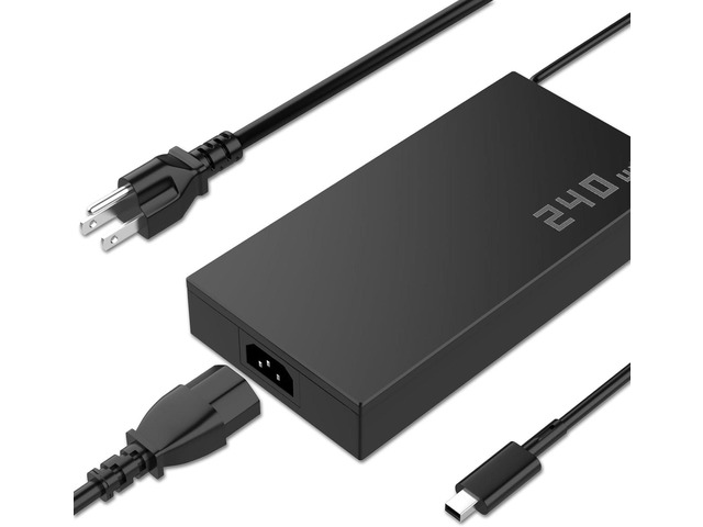 240W Laptop Charger Replacement for Asus Rog Zephyrus G16 G14 for Rog Zephyrus G16 G14 GU605 GA605 GA403, TUF Gaming A14 A16 A18 FA808 FA401...