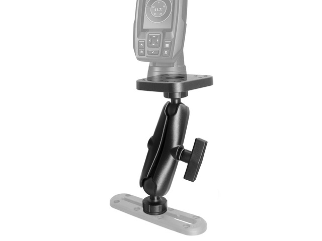Fish Finder Mount, Track Ball with T-Bolt Attachment, Marine Electronic/Depth Finder Mount with 1.5' / C Size Ball for Boat, Compatible with...