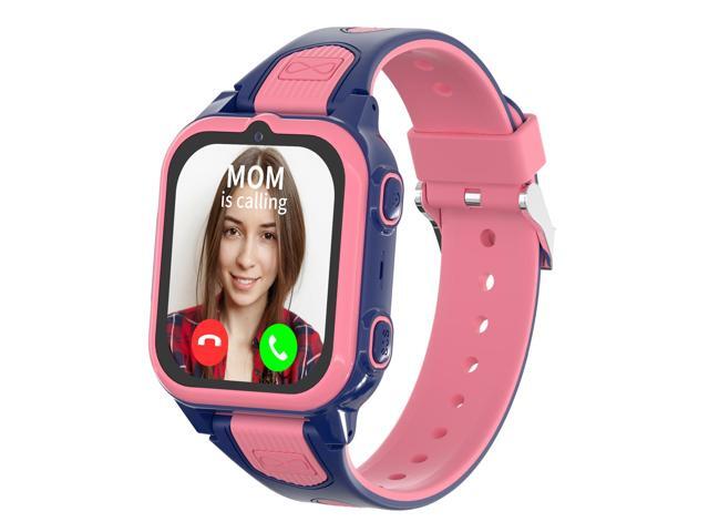 4G Kids Smart Watches Girls with GPS Tracker & Phone Call, GPS Smartwatch for Kids Age 5-12 with SOS Calling, HD Camera Video Call Voice Chat Alarm...