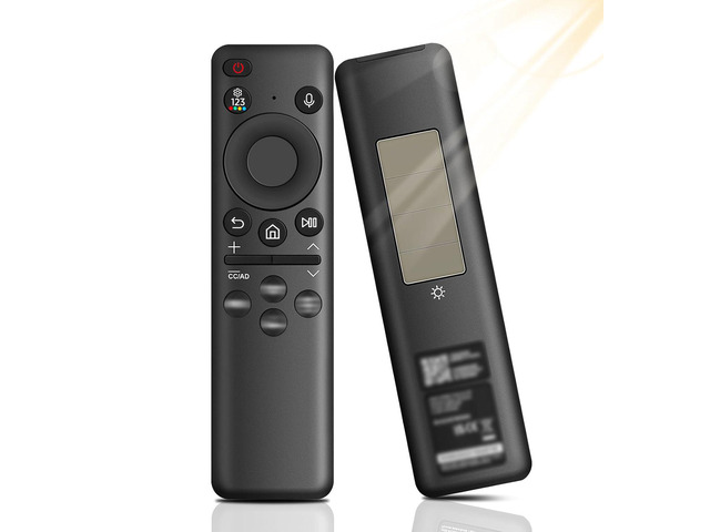 BN59-01432A Solar Voice Remote Ersatz für S-Sung TV Smart, Universal Fernbedienung Bluetooth Ersatz mit USB-C Aufladung kompatibel mit S-Sung TV...