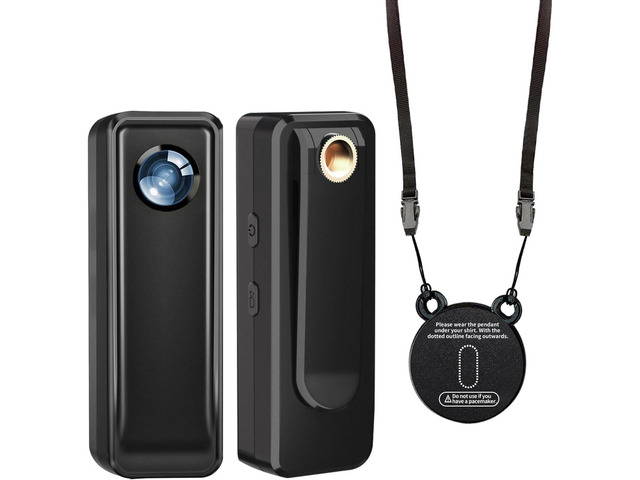 Action Camera 128GB, 4K 30FPS Body Camera, Hands Free Sports Camera with Magnetic Back Clip, Action Camcorder with Audio and Video Recording for...