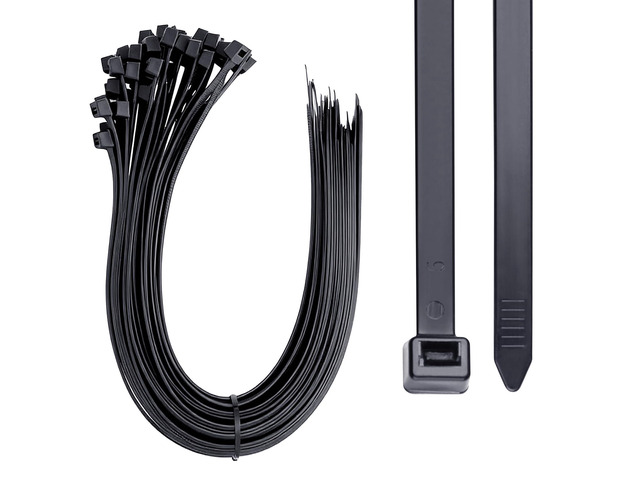 50 Pack 48 Inch Large Zip Ties Heavy Duty 200 lbs Tensile Strength Extra Long Cable Ties UV Resistant Outdoor Nylon Ties for Large Bundles