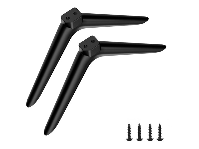 TV Stand Legs Exclusive for Onn 100012584 100069992 Roku TV, for Onn TV Legs Replacement, Easy to Install, Screws and Anti-Slip Feet Pads Included