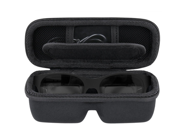 Travel Case for XREAL 1S/One Pro/One/Air 2 Pro/2/Air AR Glasses EVA Hard Shell, Mesh Pocket Accessory Storage, Travel-Ready Portable Storage,...