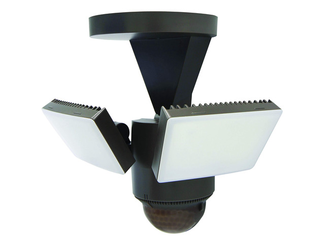 LED Outdoor Motion Sensor Security Floodlight 1100 Lumens, 180° Detection, Weatherproof Design, Versatile Eave or Wall Mounting, Exit Detection,...