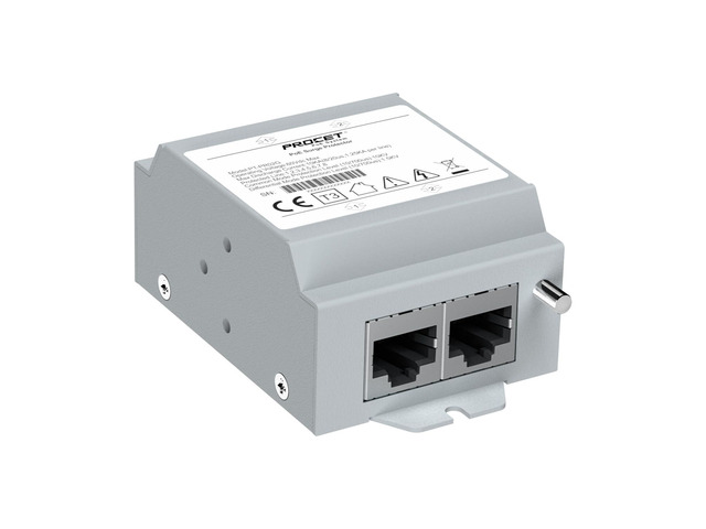 PROCET Ethernet Surge Protector Gigabit - 2 Pairs Port 20KV Industrial Lightning Arrestor for -40°F to 185°F, 120W/port PoE++ RJ45 Surge Protector,...