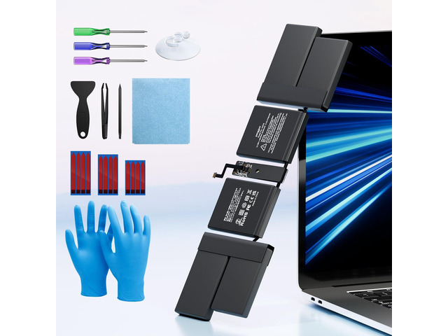 A2519 Battery Replacement for MacBook Pro 14 Inch A2442 A2779 A2918 6100mAh Macbook Pro 14 Inch A2442 A2779 A2918 Battery with Grade A Imported...