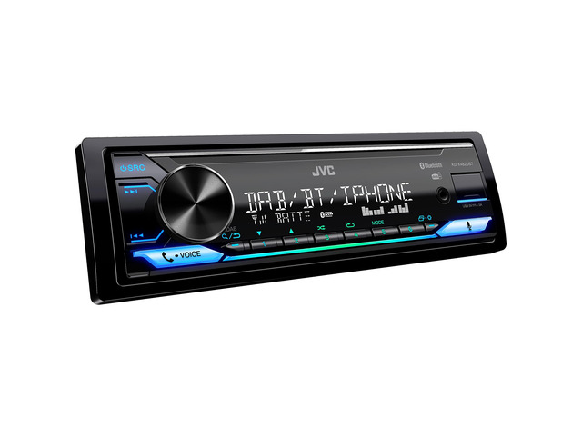 KD-X482DBT USB Car Radio with DAB+ & Bluetooth Hands-Free Kit (USB, AUX-In, 3 x Pre-Out 2.5 V, Amazon Alexa, Sound Processor, 4 x 50 W, VAR...