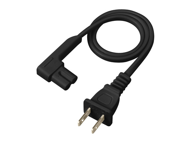19.5in Power Cord Compatible with Sonos One, Sonos One SL, Sonos Play-1 Speakers - Power Plug Cable (Short, Black)