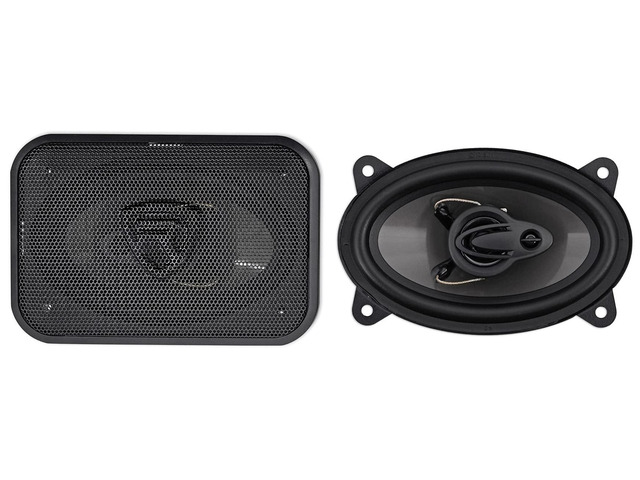 Pair RV46.3A 4x6' 3-Way Car Speakers 500 Watts/70 Watts RMS CEA Rated 500W Peak / 70W RMS, Polypropylene Cone, PEI Dome Tweeter, Super Tweeter,...