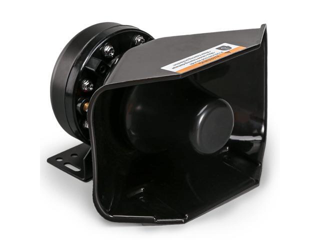 200W High-Performance PA Siren Horn Speaker [180 Degree Design] [8 Ohms] [125-135 dB] [IP66 Waterproof] [Compatible with 100-200 Watt Siren] for...