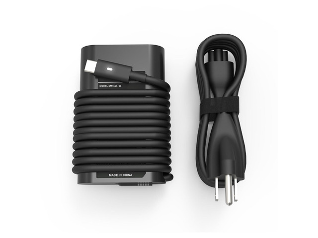 45W USB C Laptop Charger Fits for Dell XPS 13 Type C Power Cord for 7390 2in1 9350 9380 9370 9333 9360 9310 9365 9300 HA45NM180 LA45NM150