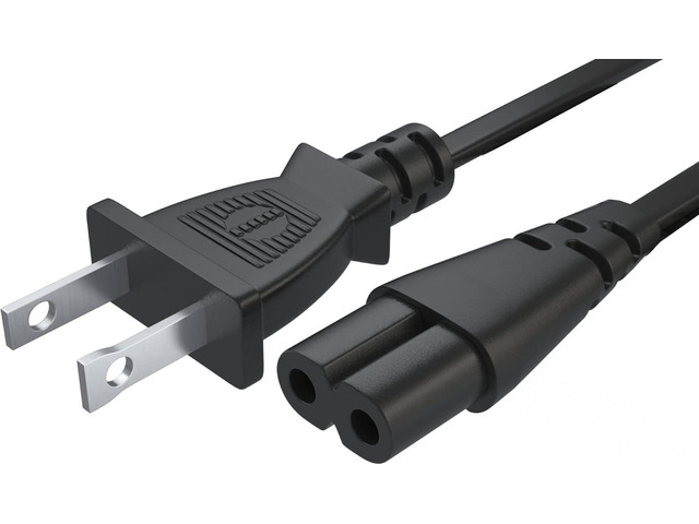 10FT Long Canon Printer Power Cord Cable for Canon PIXMA MG/MP/MX/IP Series Printers, 2 Prong Power Cable for HP, Lexmark, Dell, Brother, Epson...