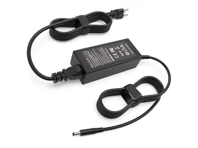 65W 4.5mm AC Adapter Compatible with Dell 16 15 14 Laptop DC16255 DC16251 DC16250 DC16256 DC15250 DC15255 DC14250 DC14255 Pro 14 16 PC14250...