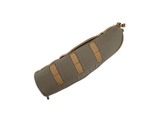 Gear Straight Spotting Scope Case - Rugged Zippered Bag for Straight Spotting Scopes with Full-Length Zipper and MOLLE Webbing, Ranger Green, Medium